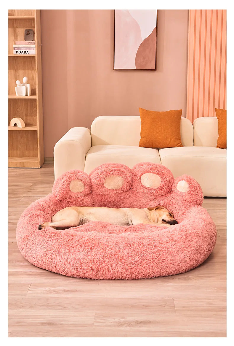 Fluffy Warm Pet Sofa Bed Mat