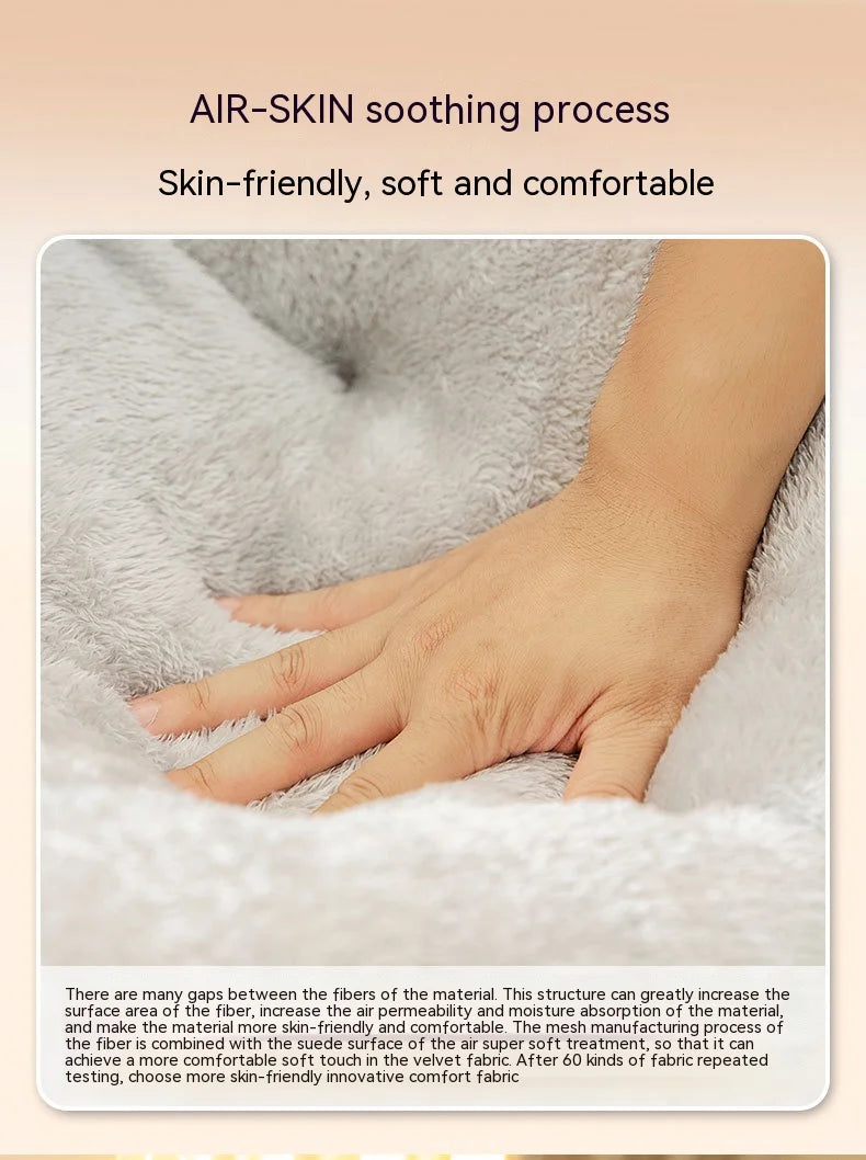 Warm Washable Dog House Winter Bed