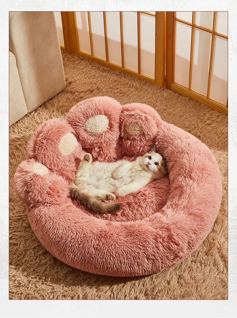 Fluffy Warm Pet Sofa Bed Mat