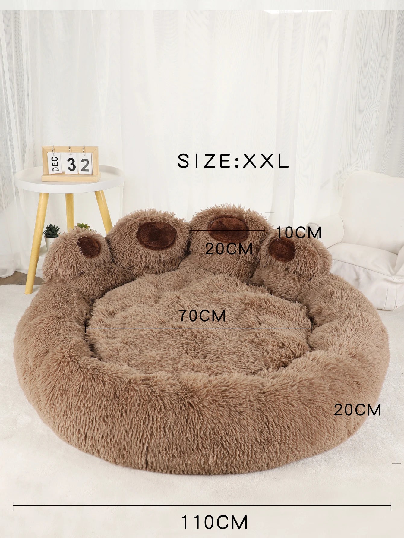 Fluffy Warm Pet Sofa Bed Mat