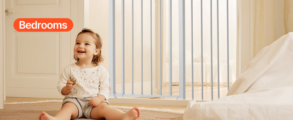 Adjustable Walk Through Dog Safety Gate